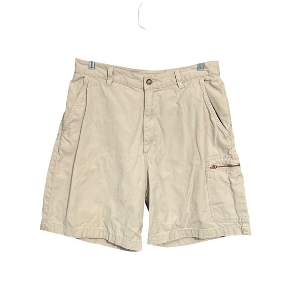 Fieldmaster Cargo Khaki Cotton Shorts Mens Size 32 With Multiple Pockets - Picture 5 of 5